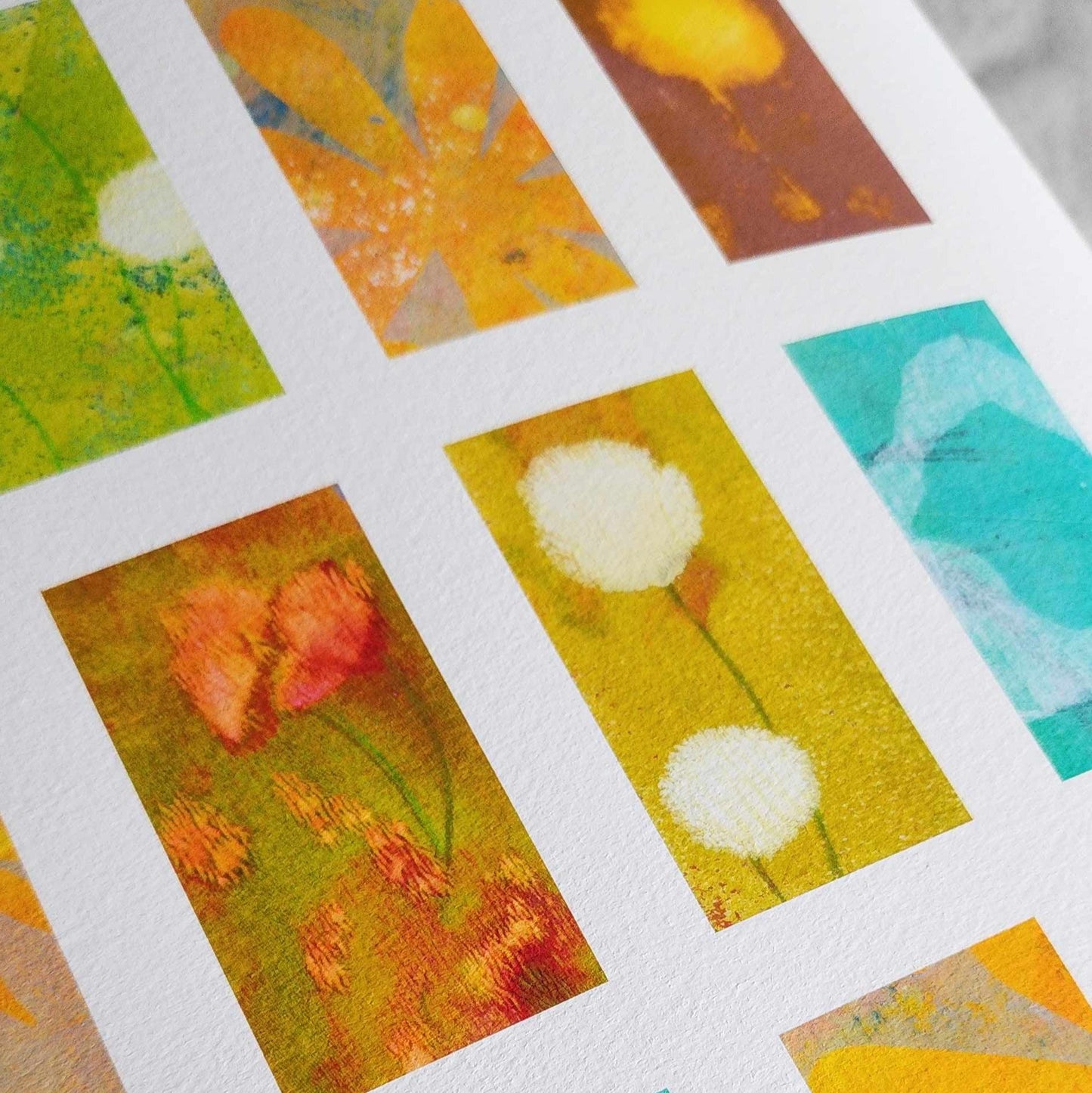 Past the River Through the Fields - Fine Art Print on Paper