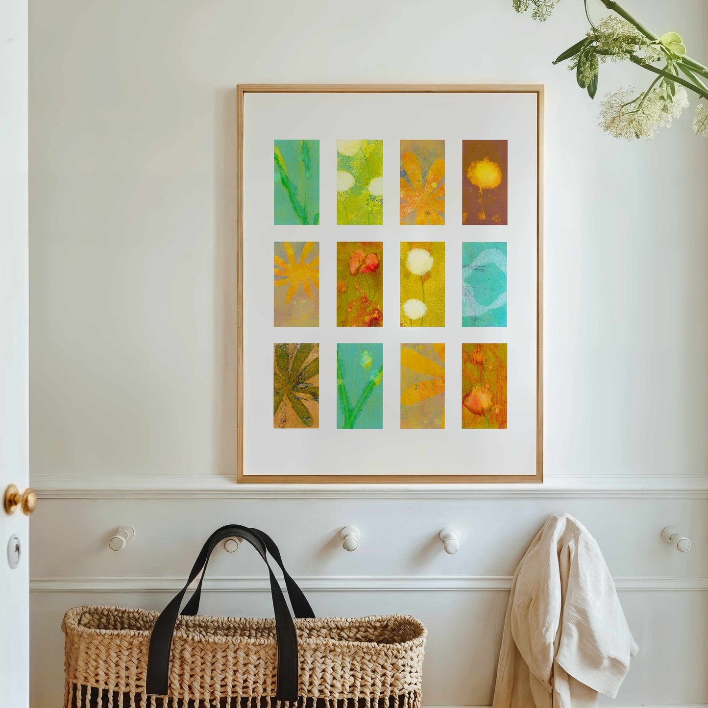 Past the River Through the Fields - Fine Art Print on Paper