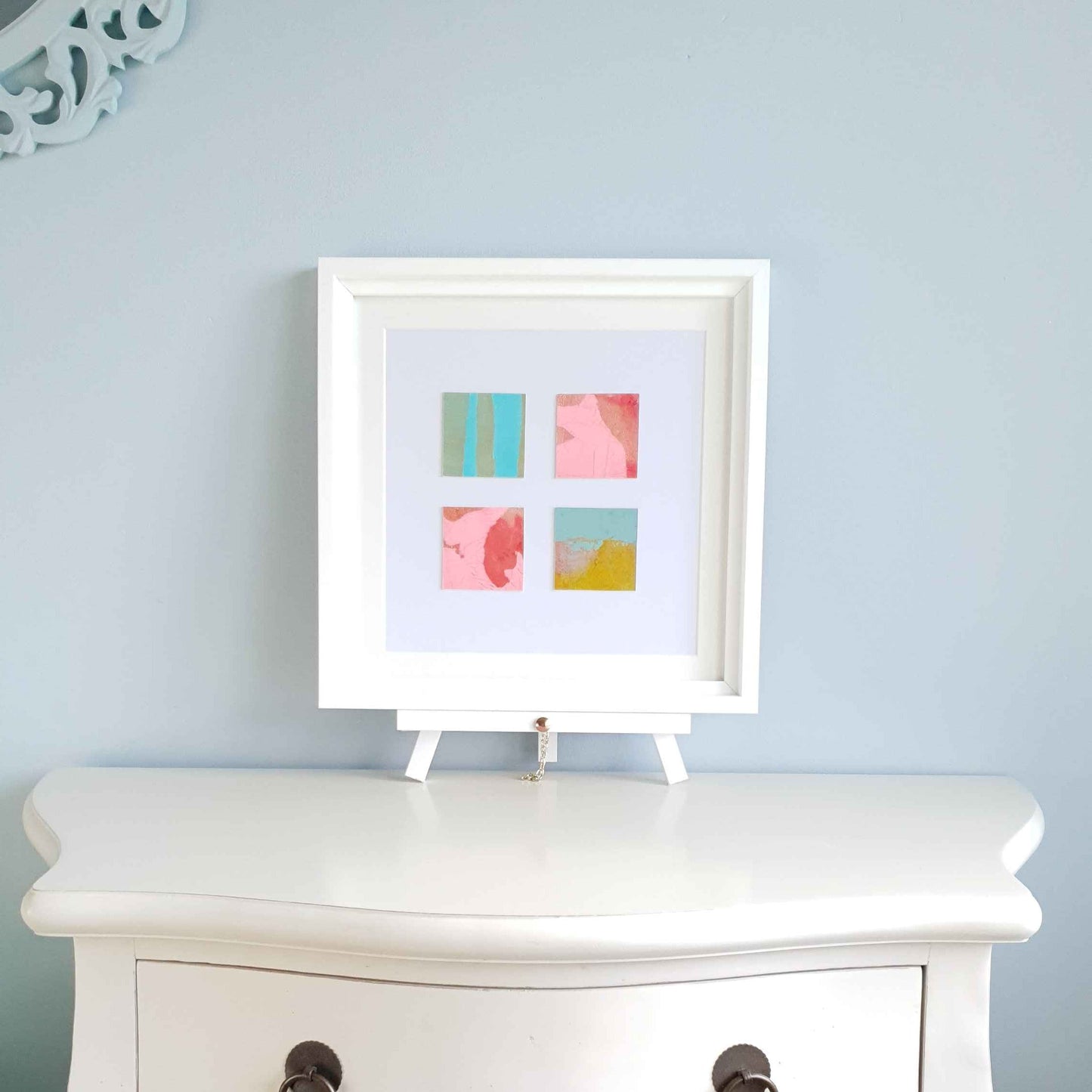 Hot Sands & Pink Ice Cream - Original Painting