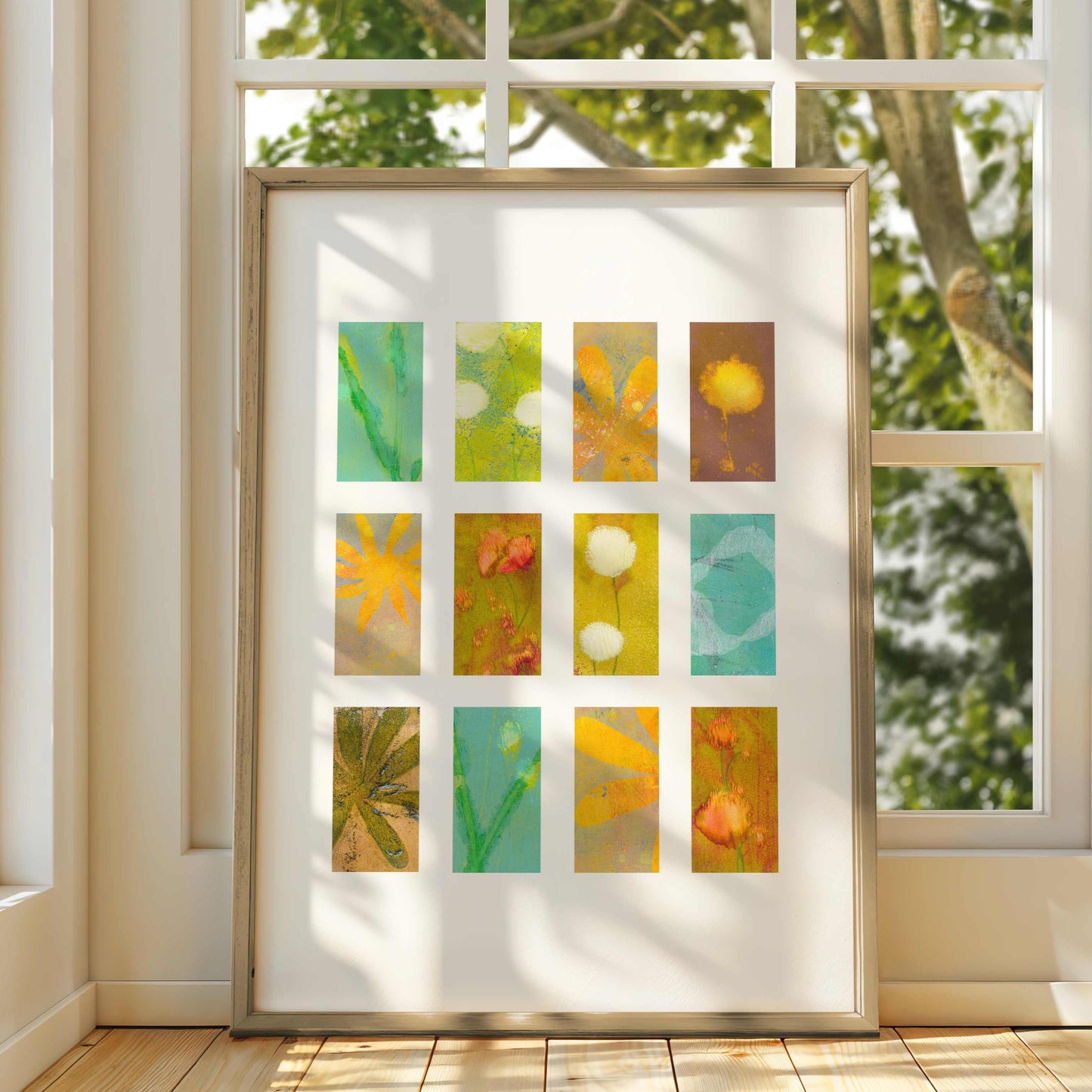 Past the River Through the Fields - Fine Art Print on Paper
