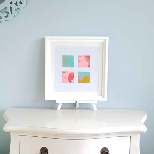 Hot Sands & Pink Ice Cream - Original Painting